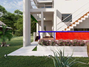 House Based on Graves 3D Model