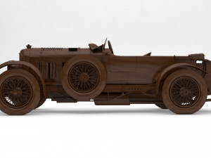 BENTLEY BLOWER CONTINUATION 1929 3D Model