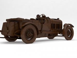 BENTLEY BLOWER CONTINUATION 1929 3D Model
