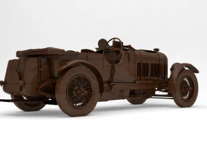 BENTLEY BLOWER CONTINUATION 1929 3D Model