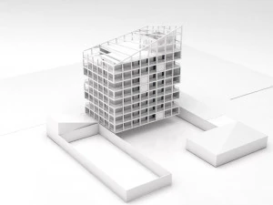 Residential complex 3D Model