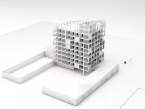 Residential complex 3D Model