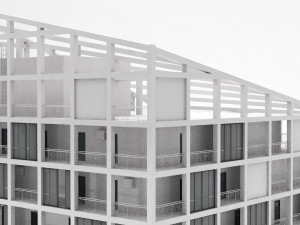 Residential complex 3D 모델