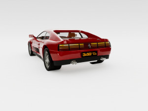 Ferrari 348 Model 3D