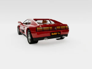 Ferrari 348 3D Model