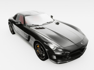 Mercedes SLS AMG 3D Модель