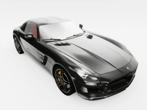 Mercedes SLS AMG 3D Model
