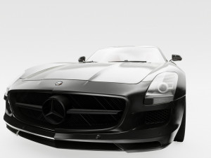 Mercedes SLS AMG 3D 模型