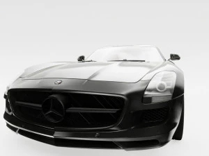 Mercedes SLS AMG 3D Model