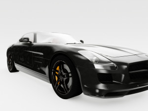 Mercedes SLS AMG 3D 模型