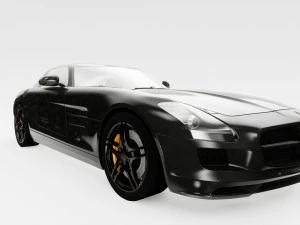 Mercedes SLS AMG 3D Model