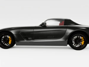 Mercedes SLS AMG 3D Model