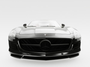Mercedes SLS AMG 3D 模型