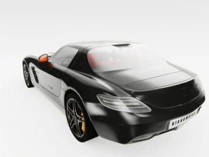 Mercedes SLS AMG 3D Model
