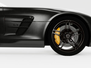 Mercedes SLS AMG 3D 模型