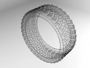 tire 3d model 3D Model