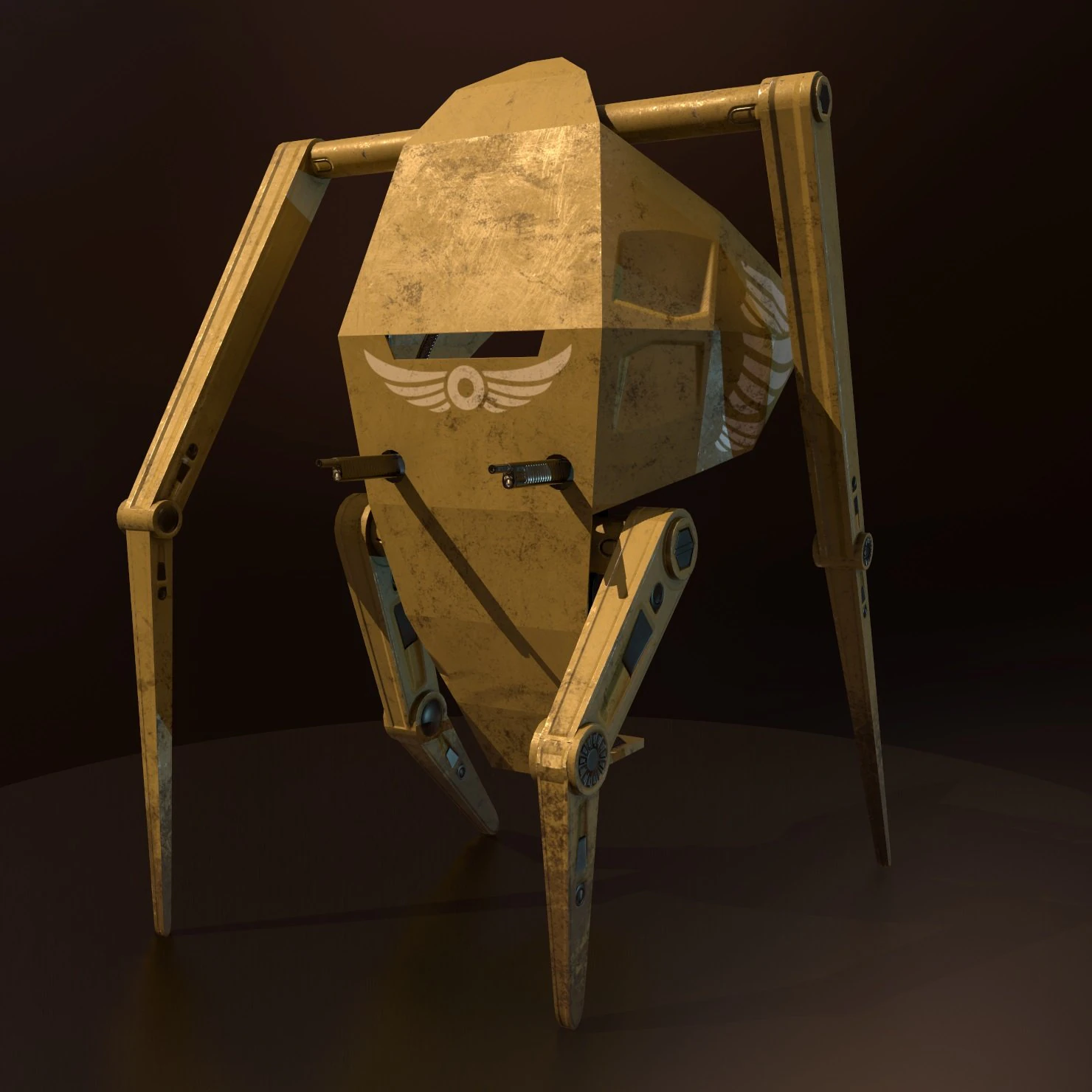 individual guarding angel 3D Model .c4d .max .obj .3ds .fbx .stl .blend 
