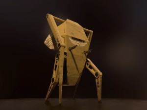 individual guarding angel 3D Model