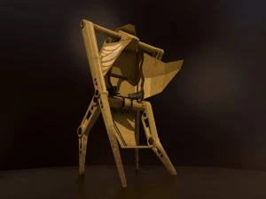 individual guarding angel 3D Model