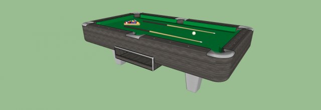 pool table 3D मॉडल .c4d .max .obj .3ds .fbx .stl .blend 