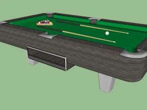 mesa de sinuca Modelo 3D