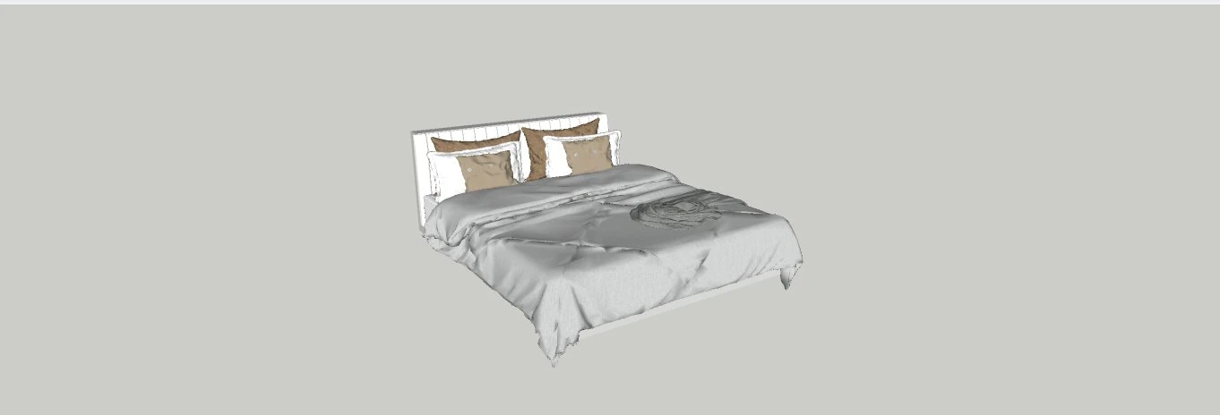 bedroom 3D Model .c4d .max .obj .3ds .fbx .stl .blend 
