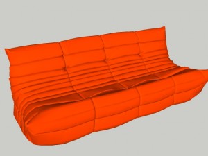 couch 3D 模型