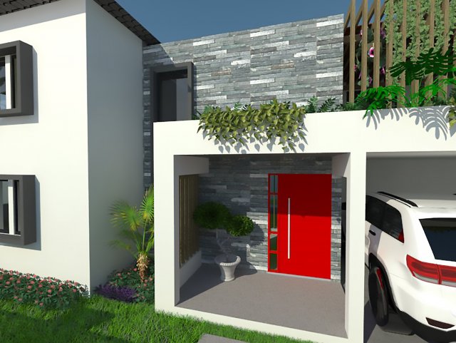 front door 3D Model .c4d .max .obj .3ds .fbx .stl .blend 