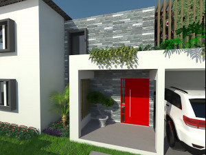 front door 3D 模型