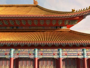 forbidden city hall of supreme harmony full hall 3D Model