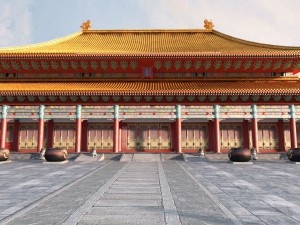forbidden city hall of supreme harmony full hall Modelo 3D