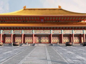 forbidden city hall of supreme harmony full hall 3D Model