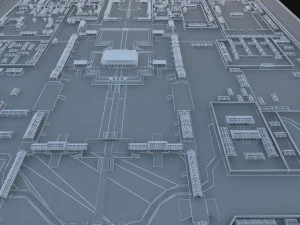forbidden city hall of supreme harmony full hall 3D Model