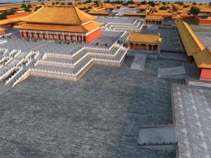 forbidden city hall of supreme harmony full hall 3D Model