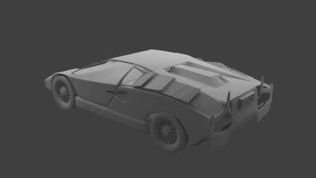 car lambargini Modèle 3D .c4d .max .obj .3ds .fbx .stl .blend 
