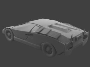 car lambargini Modelo 3D