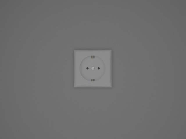 power socket 3D Model .c4d .max .obj .3ds .fbx .stl .blend 