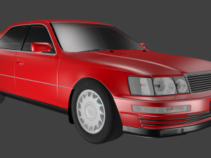 lexus ls400 3D Модель