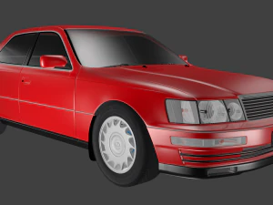 렉서스 ls400 3D 모델