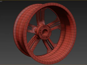 wheel for audi a8 3D Model