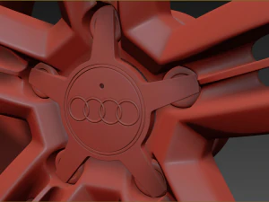 wheel for audi a8 3D Model