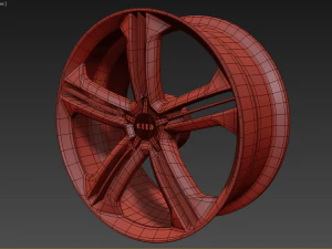 wheel for audi a8 3D Model