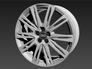 wheel for audi a8 3D Model