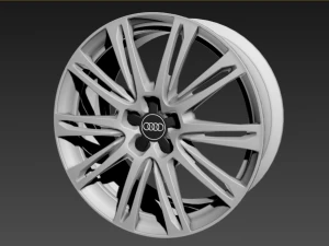 ऑडी ए8 के लिए पहिया 3D मॉडल