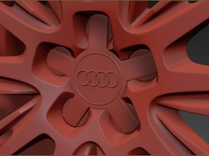 wheel for audi a8 3D Модель