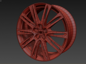 wheel for audi a8 3D Модель