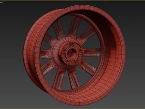 wheel for audi a8 3D Модель