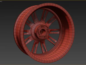 wheel for audi a8 3D Model