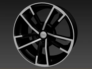 아우디 휠 3D 모델