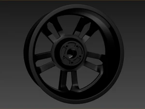 wheel for audi 3D Model
